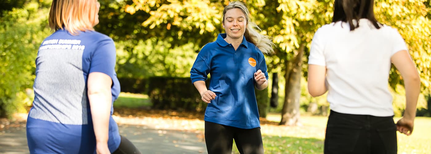 Physical activity banner