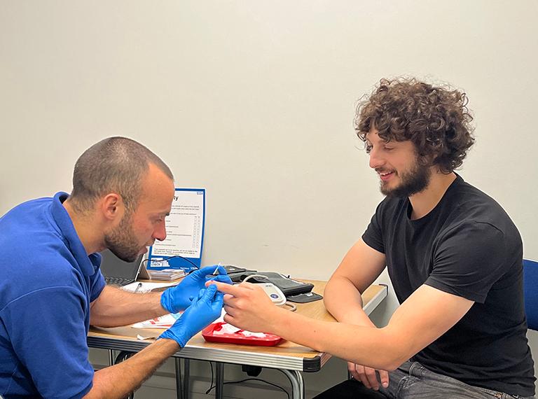 NHS Health Checks Mobile Hero Banner